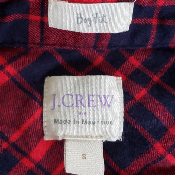 J. Crew Factory Flannel Shirt Size S - Picture 4 of 8